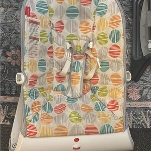 Fisher-Price Multicolor Striped Baby Bouncer